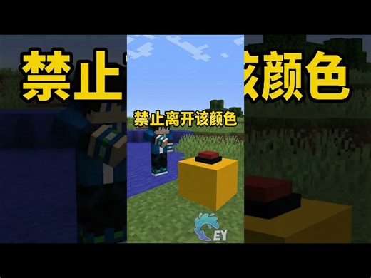 【中配】我的世界: 禁止离开这个颜色 - EYstreem