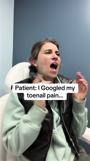 I Googled my ingrown toenail… it said soak … but it’s NOT working. 👉 Here’s why. Soaking can help early, mild ingrown toenails—when the nail is just starting to irritate the skin. 🚨 But once it looks like this (red, swollen, painful, possibly infected and with pyogenic granuloma)… ❌ soaking alone won’t fix it. At this stage, the nail is embedded in the skin, and treatment usually requires: ✔️ Partial nail avulsion (removing the painful edge) ✔️ Sometimes a matrixectomy for a permanent solution