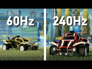 Switching To 240Hz In Rocket League