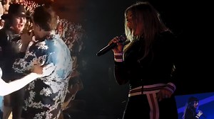 Amaia Montero reaparece públicamente y vuelve a cantar en un concierto de Manolo García