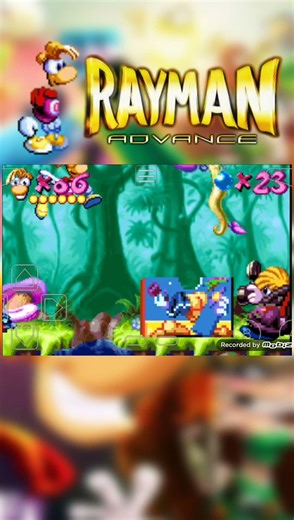 Rayman advance game boy advance#rayman #shorts