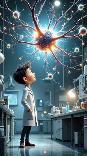 Brain Kaise Kaam Karta Hai? 🧠 | 3D Explanation | How Brain Works #Shorts