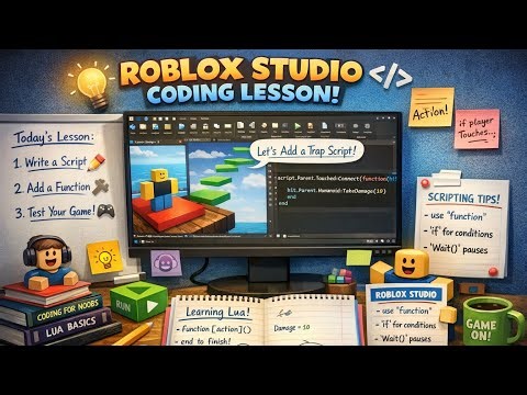 ✨ Roblox Studio Coding Lesson for Beginners!