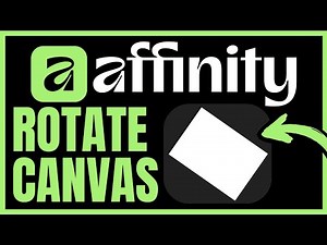 How To ROTATE CANVAS In Affinity Designer (QUICK & EASY) 2026