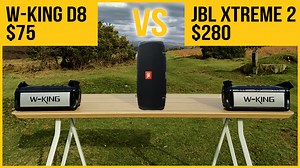 W-King D8 Bluetooth speaker review vs JBL Xtreme 2 & LG PK7. How does it sound for $200 less? - The Technology Man