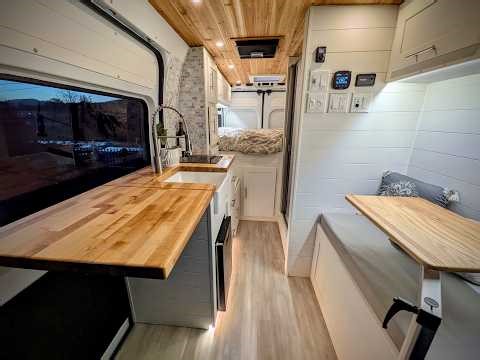 Ultimate Ram ProMaster Van Life Custom Camper Build (Complete Tour)