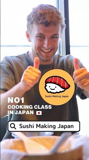 Sushi Making Japan | Cooking Class in Japan