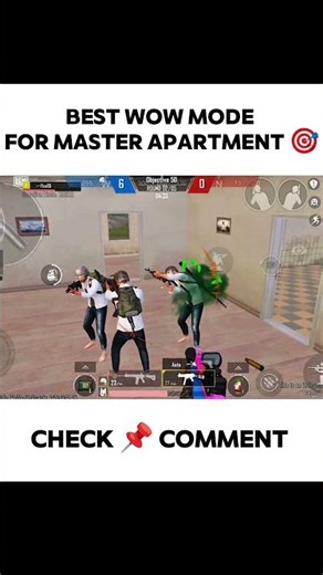 best wow mode for master apartment 🎯#BGMI #PUBGMOBILE #BGMITips #Gaming #FluxPlayz