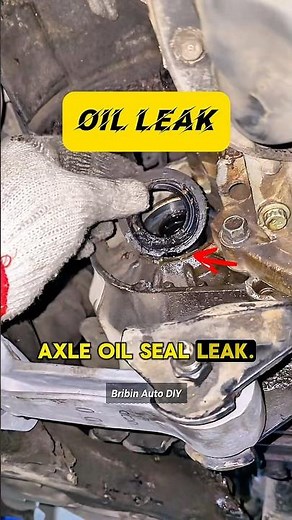 Stop CV Axle Oil Leaks FAST #car #mechanic