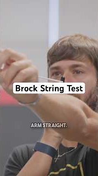 Assessing Depth Perception with the Brock String Test