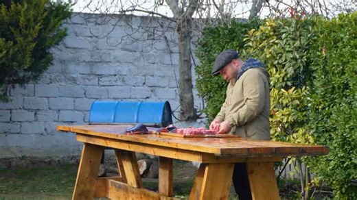 Caught and cooked a giant catfish! Awesome rustic fish recipe