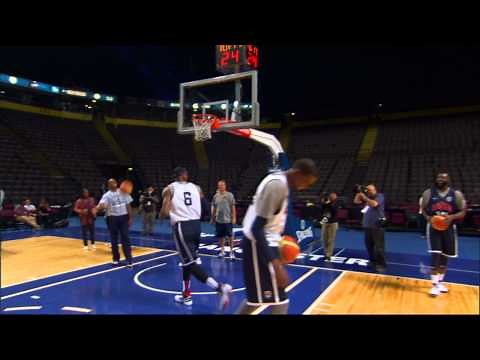 Trick Shot: LeBron's "Unstoppable Move"