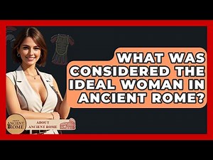 What Was Considered The Ideal Woman In Ancient Rome? - All About Rome