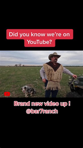 Did you know we’re on YouTube too? Check us out! #KeepRanchin #KingOfTikTok #RanchLife #Ranch #RanchTok #AgTok