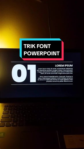 Trik Font PowerPoint: Cara Membuat Tampilan Menarik