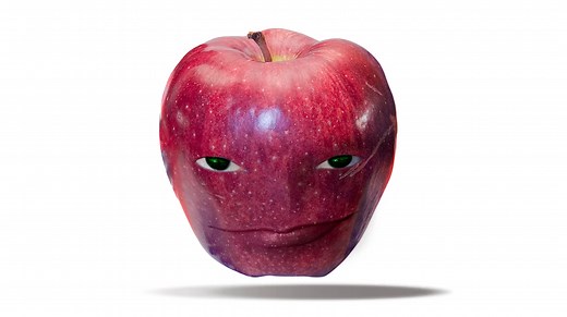 Apple With A Face / Wapple | Know Your Meme