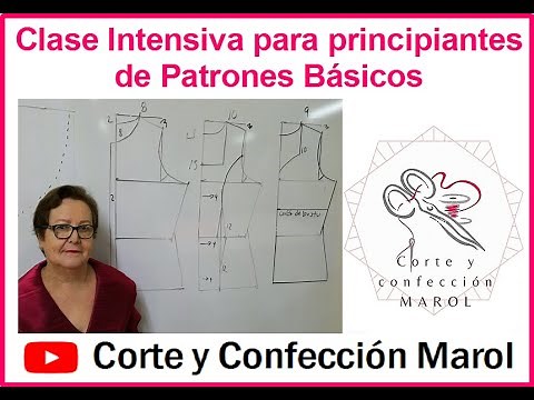 Clase Intensiva para Principiantes de Patronaje Básico.