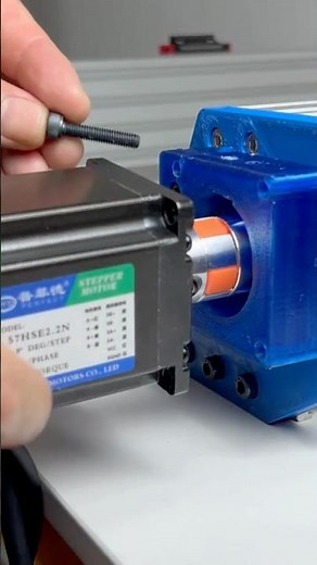 Motor paso a paso Eje Y - Router CNC #routercnc #mecatrónica #diy #impresion3d #3dprinting #innova