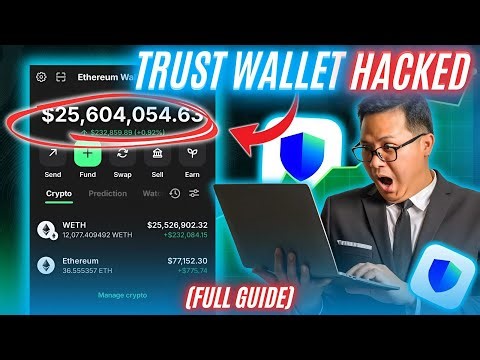 Hacking Trust wallet in minutes - ultimate guide to Trust wallet unlimited $ETH