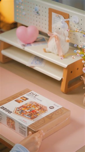 3.8K views · 56 reactions |  A timeless classic — Sam’s Study One of the most iconic Rolife kits is back in the spotlight! Step into this cozy miniature library, where every tiny book and detail tells a story. ✨  How long did it take you to finish building this set? Let us know in the comments! ⏳ #Rolife #SamsStudy #MiniatureLibrary #DIYMiniature #DollhouseKit #DIY #Miniature | Rolife | Facebook