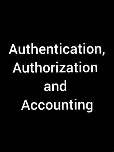 Day 71/90 Authentication, Authorization and Accounting #90daysofcybersecurity #cyberyuni #DigitalSafety #CyberSecurity #studytok
