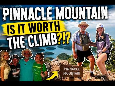 Panoramic Views, Rocky Climb, Pinnacle Mountain- IS IT WORTH THE HIKE?