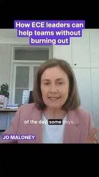 How ECE Leaders Can Help Teams Without Burning Out | 5-Minute Rule