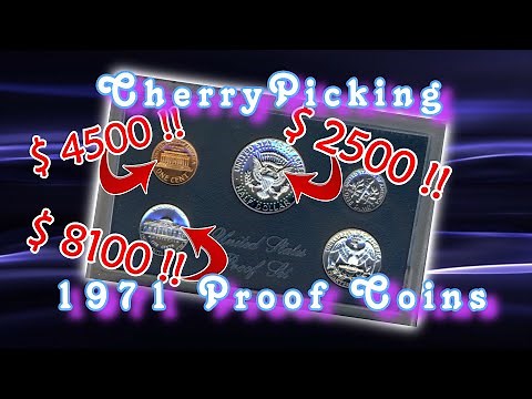 Valuable Coins To Look For in 1971 Proof Sets - Cherrypicking Proof Sets