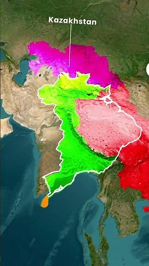 Do you know how big Brazil is?#chronomaps