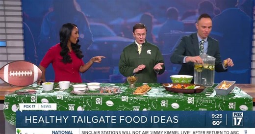 Healthy food options to bring to your tailgate