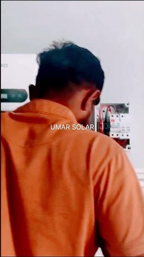 3.3 KW SOLAR SYSTEM INSTALLATION ! #solarwork #renewableenergy #shortsfeed