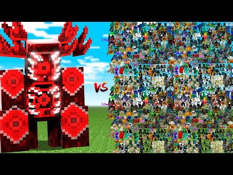 BLOOD EVIL ZORDEN vs 500 RANDOM MOBS!