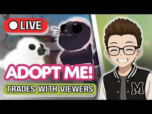 🔴 LIVE: Adopt Me in ROBLOX 💚JOIN ME!💚 Playing With Viewers 💚 New Update + Trading