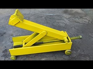 How to make a DIY CAR lift Jack No.3 from workshop scrap