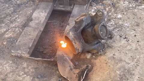 Cracked Drive Shaft Repair Process You Need To See
