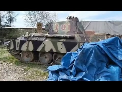 Panther Tank replica for sale in running condition.