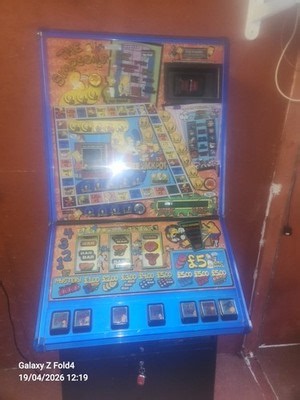 The Simpsons Super Jackpot fruit machine | eBay UK