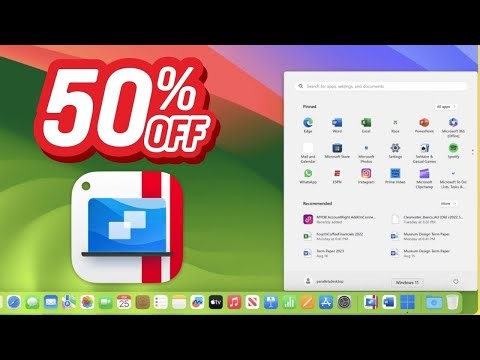 Parallels Desktop 50% OFF Flash Sale (Run Windows on Mac)