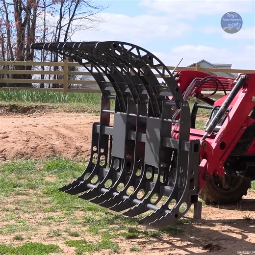 What Makes This Grapple Unique #TractorAttachments #GrappleWork #EquipmentReview #TractorLife TYM North America | Tony's Tractor Adventure Homestead