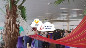 21K views · 287 reactions | This weekend we celebrated our very first flights together with Thomas Cook! Thanks to our brand new partnership we fly thousands of guests to the sun this week. Where will you spend your Autumn Holidays? | Brussels Airlines | Facebook