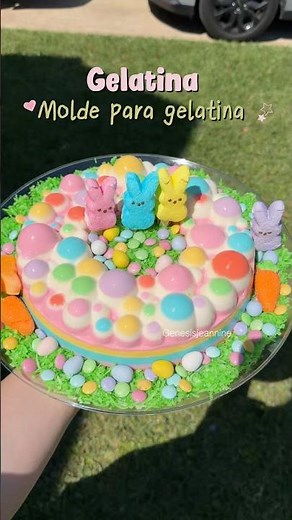 Molde de plástico para gelatina 🥰🌈 #mold #jello #dessert #recipe #gelatina #viral #shorts