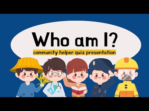 Guess the Community Helper! | Fun 'Who Am I?' Quiz for Kids #whoami #learningisfun