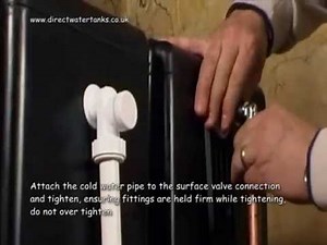 How to install a loft water tank