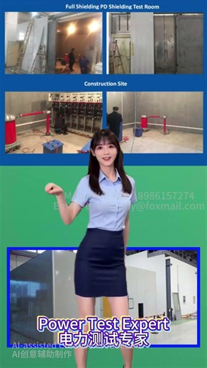 Blue Shirt Groove Dance before PD-Free Hipot in PD-Shielding Room国外很火的蓝衬衫舞