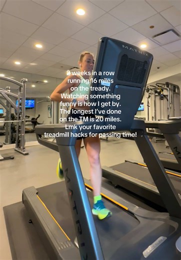 need some new treadmill tricks! #marathontraining #runner #running #runnergirl #treadmill