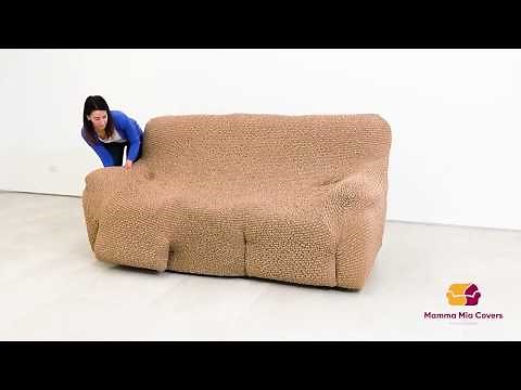 Video instruction on how to put Paulato Reclining Sofa slipcovers on | Mamma Mia Covers