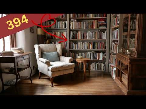 Relax with Good Music and Books in a Cozy Farmhouse Library