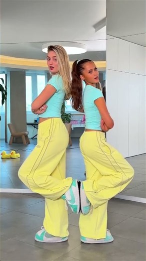 diana belitskay and yana chirkina dancing!