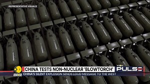 Beijing stuns with a non-nuclear ‘blowtorch’ bomb that creates a fireball longer than TNT A quiet test, but a loud message to the West—power projection or pressure tactic? Molly Gambhir reports | WION