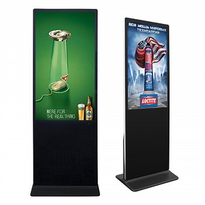 [Hot Item] Remote Control 55 Inch Touch Screen Android or Window Floor Standing LCD Advertising Player Kiosk